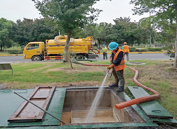崖城镇化油池清理